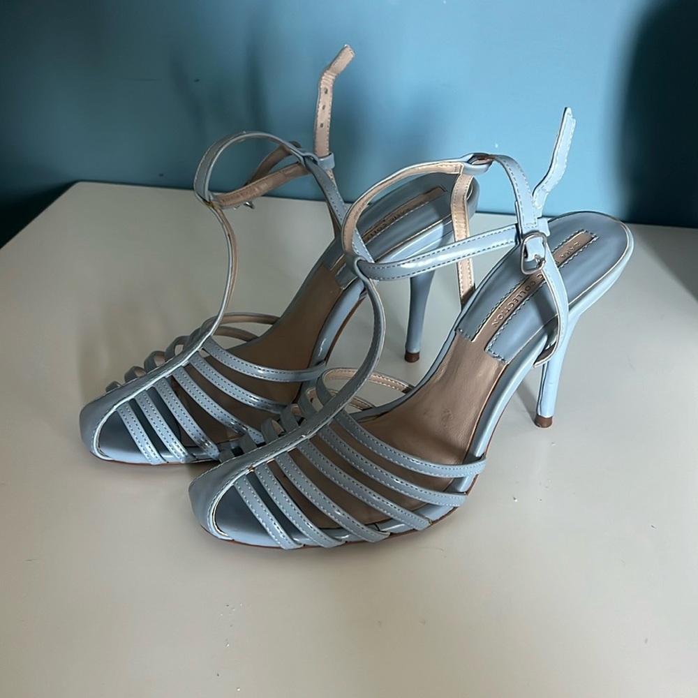 Blue Zara Heels